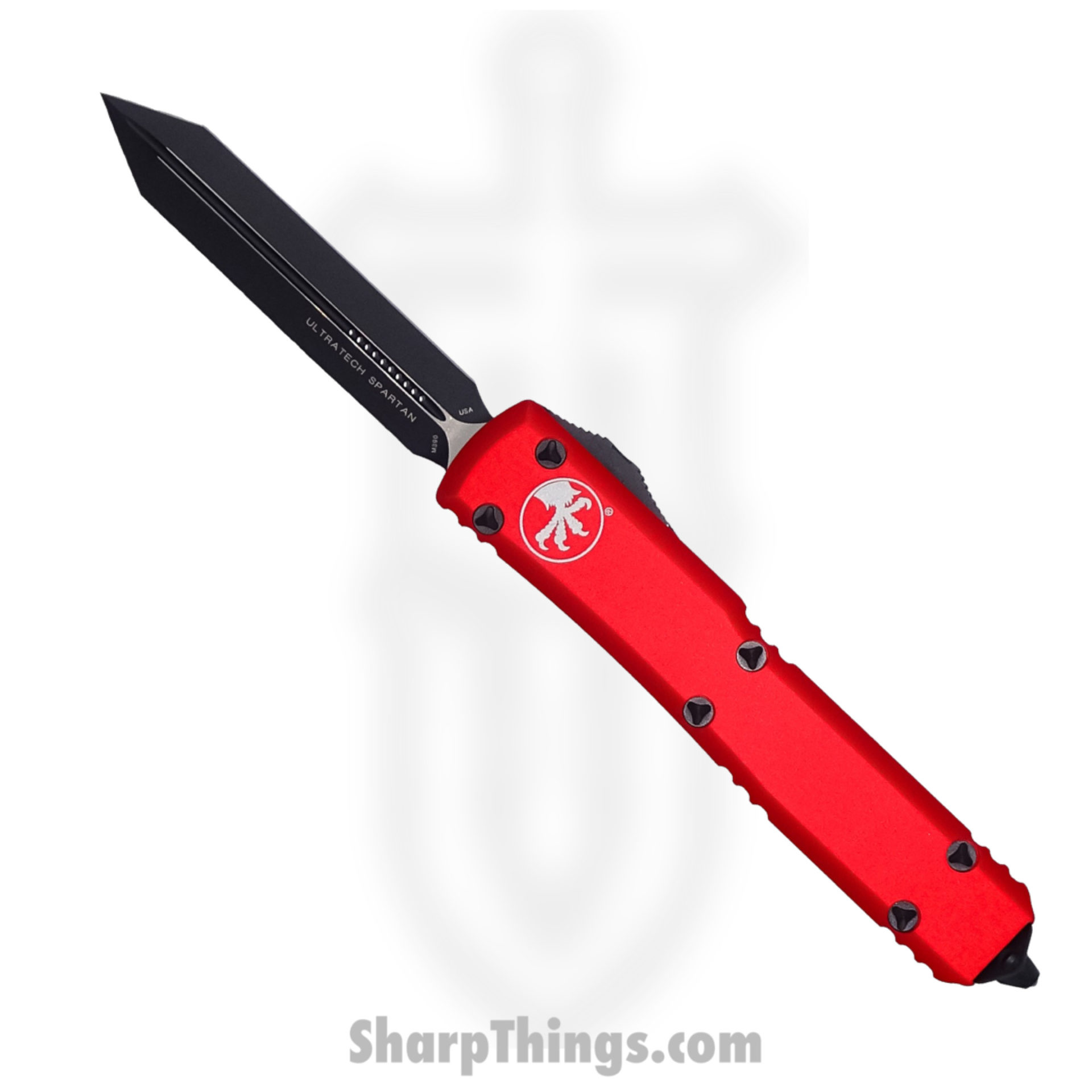 63f68f08-44a7-41b5-843b-04923adf85a1_223-1RD_1.jpg Microtech - 223-1RD - Ultratech - OTF Auto - Elmax, M390, 204P Coated Spartan - 6061-T6 Aluminum - Red - Image 1