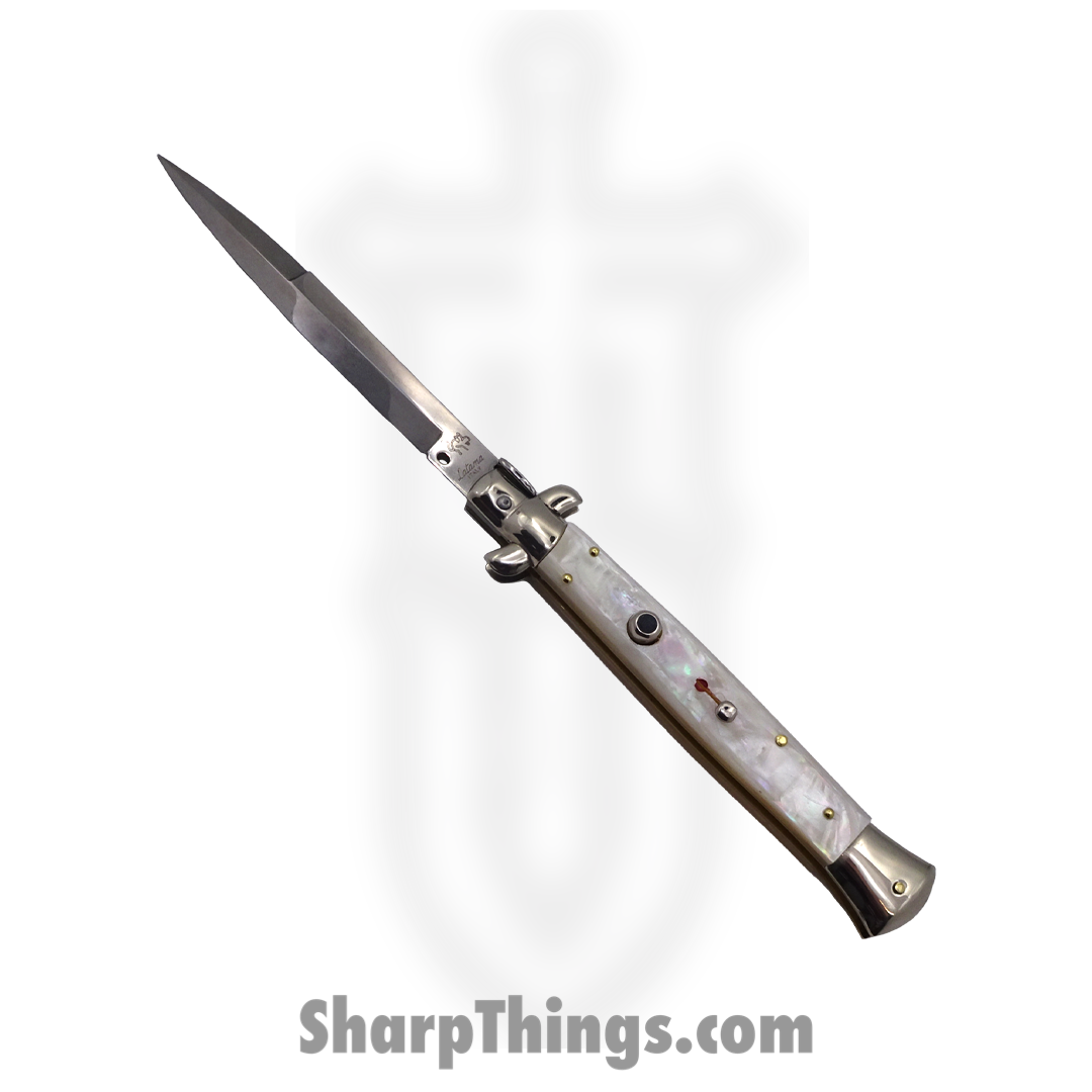 65206930-f806-4536-a1cc-b4b9967f1b97_CL-MOP-BA11_1.png Latama Cutlery - CL-MOP-BA11 - 28 m Walt's Classic - 440C Bayonet - Mother Of Pearl - Image 1