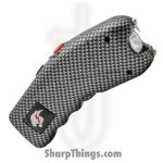 Cheetah - CH-61TN - Cyclone Stun Gun With Alarm - Rubber - Carbon Fiber