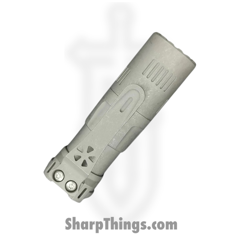 6586f4e9-67ee-46d4-a921-fbbaf4f8bb9d_RLRKTISW_1.jpg ReyLight - RLRKTISW - Rook Flashlight - Titanium - Gray - Image 1