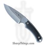 Buck - BU664GYS - Alpha Hunter Select - Fixed Blade Knife - 420 HC Stonewash Drop Point - GFN - Black Gray
