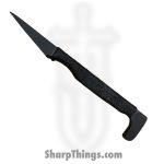 Revenant Corps - RCIMPWHBK - IMP With Hook - Fixed Blade Knife - Black All G-10 - Hemp Twine Wrap - Black