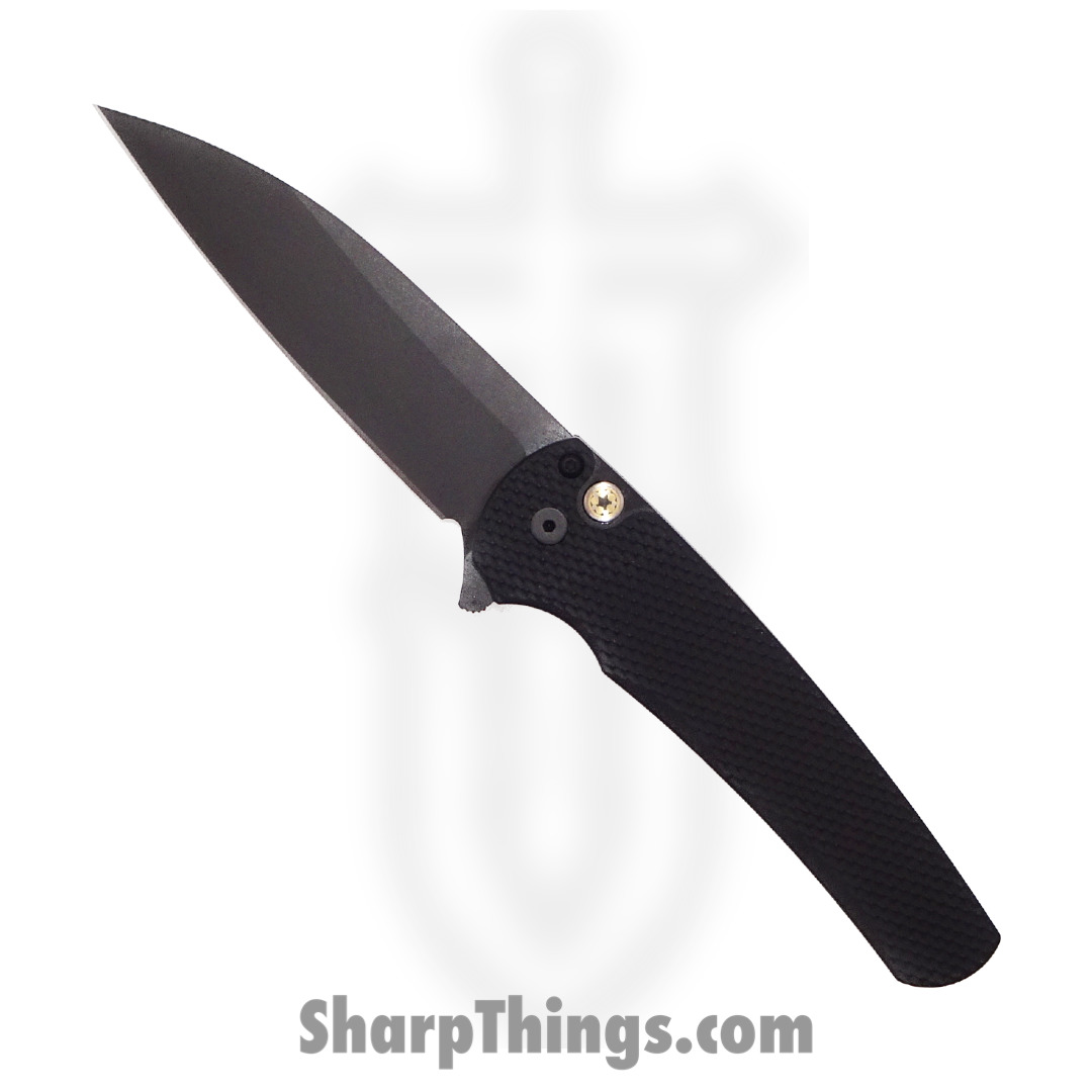 67512261-8f67-4eb1-bbea-2630d9bac08b_5306MALIBU_1.jpg ProTech - 5306MALIBU - Malibu Blade Show 2023 Black Textured Mosaic - Magnacut DLC Black Wharncliffe - Aluminum - Textured Black - Image 1