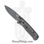 Benchmade - 533BK-2 - Mini Bugout - Folding Knife - S30V Coated Drop Point - CF-Elite - Black
