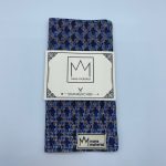 Mere Material Shankerchief - MM001 - Handmade Handkerchief - Blue Triangles