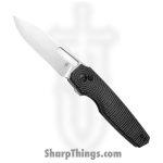 Kizer Cutlery - KIV3640A1 - Dogfish - Folding Knife - Nitro-V Satin Drop Point - Canvas Micarta - Black