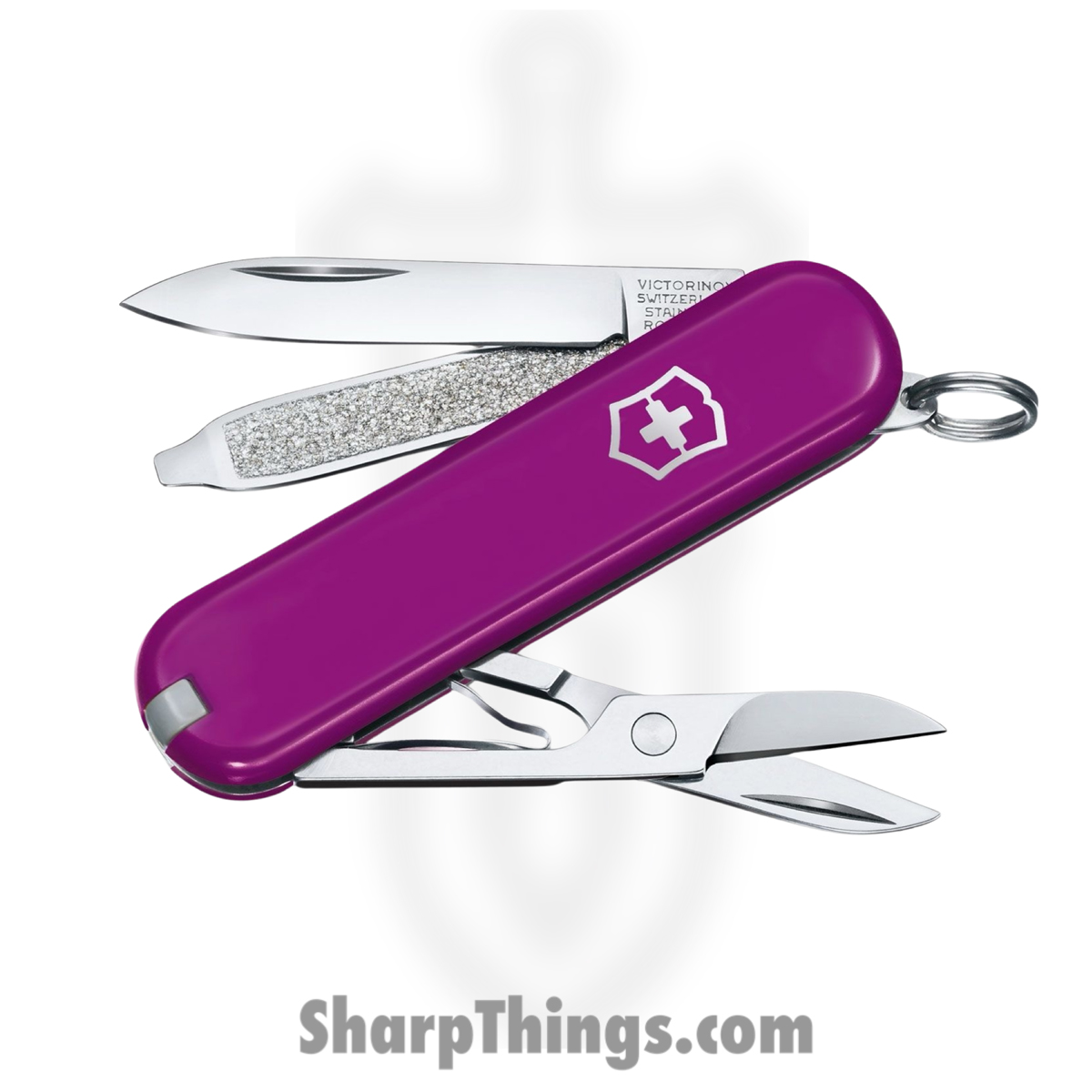 69dd51ee-cf3c-4e5e-8171-820b6e315c94_VN0622352G_1.jpg Victorinox - VN0622352G - Classic SD - Folding Knife - Mirror Polished - ABS/Celidor - Tasty Grape - Image 1