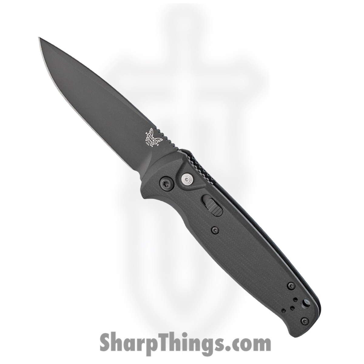 6a6b5909-b17a-4268-967c-706578583365_4300BK_1.jpg Benchmade - 4300BK - Composite Lite (CLA) - Automatic Knife - 154CM Coated Drop Point - G10 - Black - Image 1