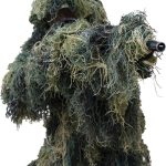 Red Rock Outdoor Gear - RED70915ML - 5 Piece Ghillie Suit - Woodland - Medium/Large