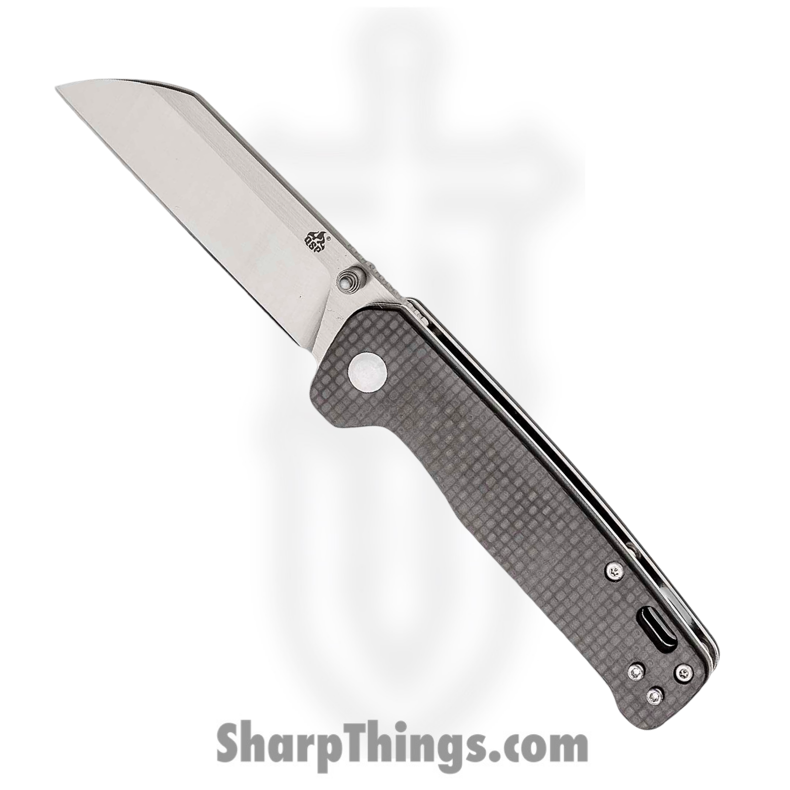 6af2ecfc-2732-4a98-9ded-dbb5dd6580b0_QS130E_1.png QSP - QS130E - Penguin - Folding Knife - D2 Tumbled Sheepsfoot - G10 - Carbon Fiber - Image 1