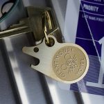 GiantMouse - GM-HOTEL-KEY-FOB - Hotel Key Fob and Bottle Opener - Gold