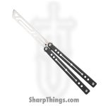 Squid Industries - Nautilus V2 - Balisong Trainer - Silver