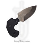 T.Kell Knives - TaraniSpear - Tarani TCQ Tri-Angle Spear Point - Fixed Blade Knife - 80CRV2 Nickle Boron Coated - G10 - Black