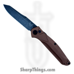 Benchmade - 9400BK-03 - Osborne Auto - Automatic Knife - CPM MagnaCut DLC Battlewash Reverse Tanto - 6061-T6 Aluminum - Burnt Copper