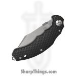 Bastinelli Creations - BASDVIL3.23 - D. Vil - Folding Knife - M390 - G10 Titanium - Black