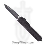 Microtech - 121II-1TS - Ultratech II Signature Series - OTF Auto - 121II-1TS Ultratech II Signature Series OTF Auto - 6061-T6 Aluminum - Black