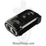 Nitecore - NCTINI2SS - TINI 2 Keychain LED Light - Stainless Steel - Black