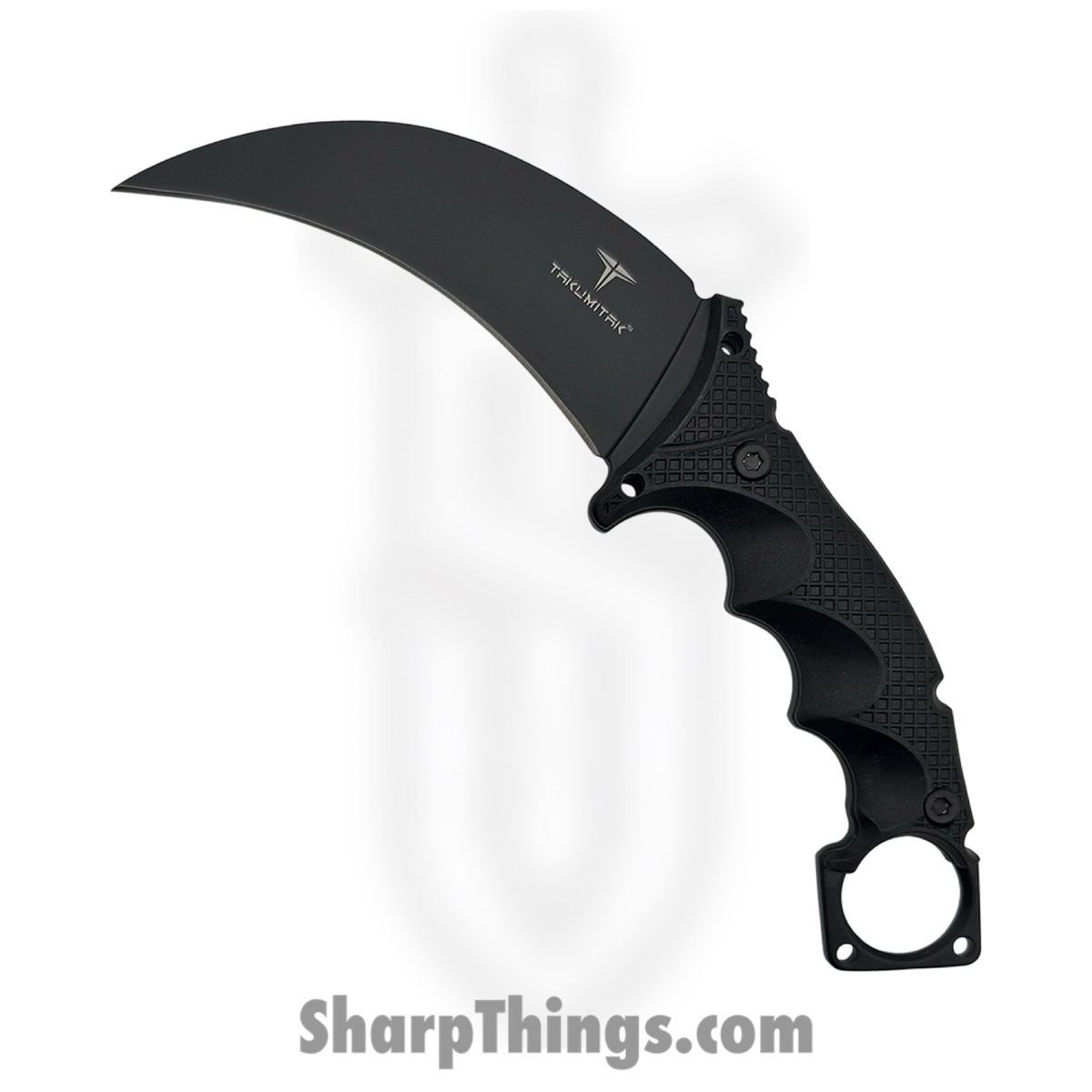6f084c0c-3494-4f02-9fa1-e6877ec92d57_TKF307_1.jpg Takumitak - TKF307 - Midnight - Fixed Blade Knife - 3Cr13 SS Coated Karambit - FRN - Black/ Coyote Tan - Image 1