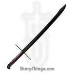 Cold Steel - CS88GMSM - MMA Grosse Messer - Fixed Blade Knife - 1055 HC Coated Sword - Rosewood - Brown