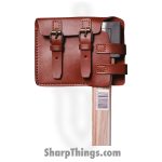 World Axe Throwing League - WATL228 - Universal Axe Sheath - Leather - Black