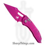 Microtech - 169-1PK-X14 - Stitch - Automatic Knife - M390 Coated Spear Point - 6061-T6 Aluminum - Pink