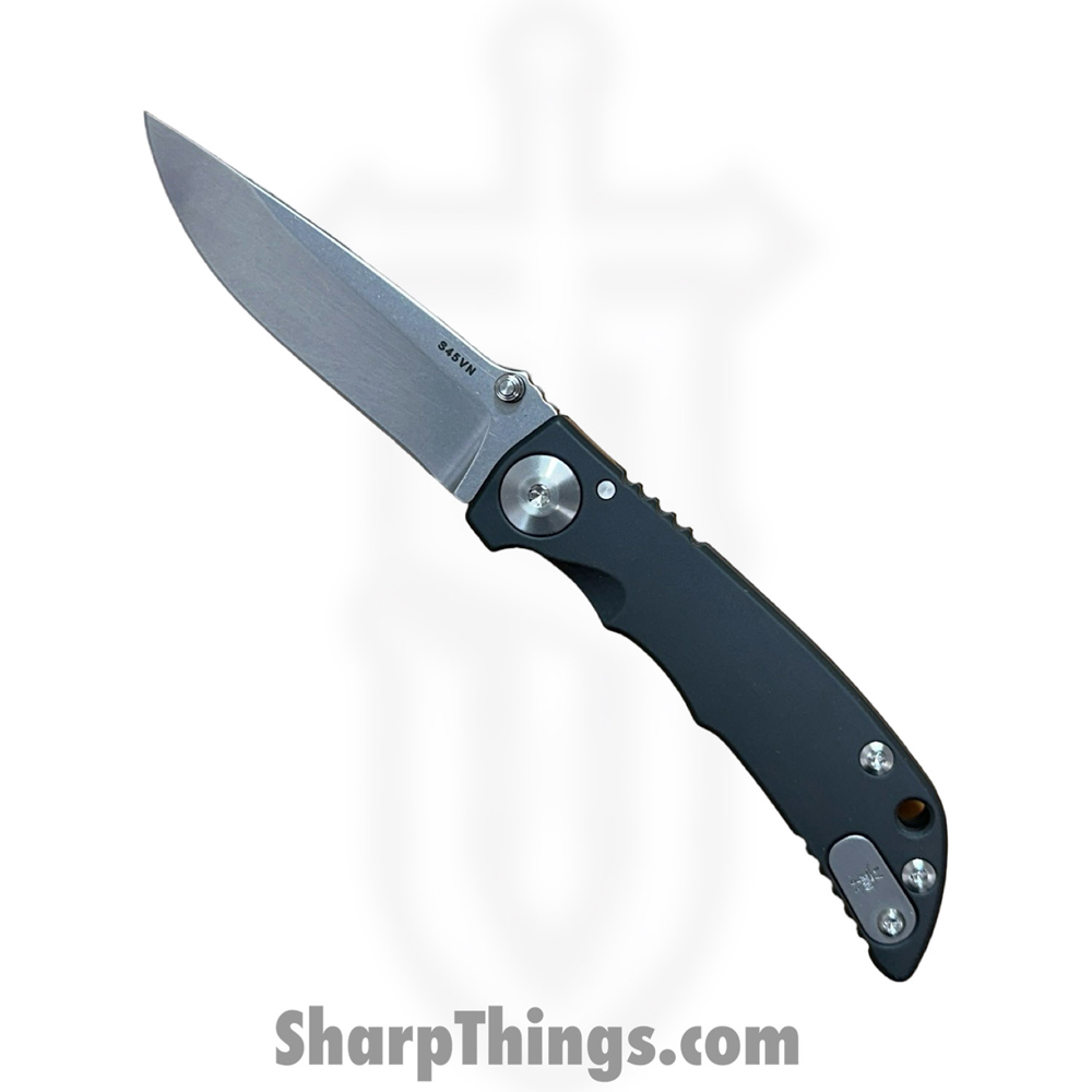 6fe2c365-6340-4a19-b9a7-d7ea42515c86_SF10CUSPVD_1.jpg Spartan Blades - SF10CUSPVD - Harsey Folder 3.25 - Folding Knife - CPM S45VN Stonewash Drop Point - Titanium - Black - Image 1
