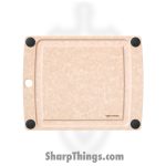 Epicurean - 505-120901003 - All-In-One Cutting Board with Non-Slip Feet and Juice Groove 11.5" x 9" - Natural
