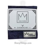 Mere Material Shankerchief - MM0032 - Handmade Handkerchief - Dark Topo