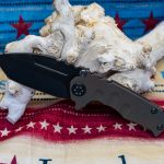 Medford Knife - MK0083PT-36A1-TPCP-BP - Micro Praetorian "T" - PVD Tanto Folding Knife 3V - Bronze