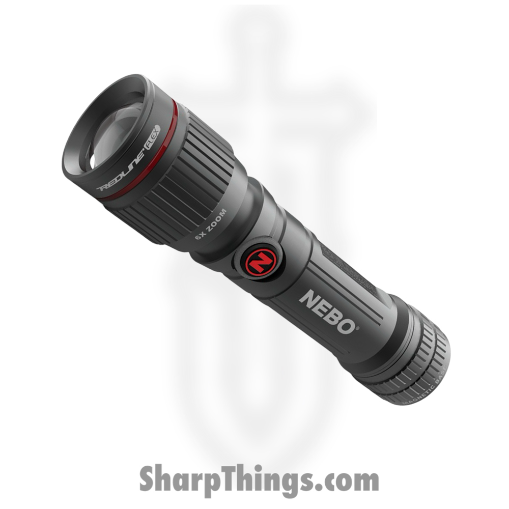 72afc7cb-9244-4b7a-bc2e-d4a10aed0f5d_NEB-FLT-0003_1.jpg Nebo - NEB-FLT-0003 - Redline Flex Rechargeable Flashlight - Aluminum - Black - Image 1