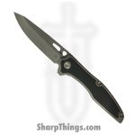 Millit Knives - TORINSWG10BK - Torrent Inlay Zirblast - Folding Knife - S90V Stonewash Drop Point - G10 - Black