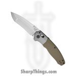 Benchmade - 496 - Vector - Assisted Open Knife - CPM 20CV Satin Drop Point - G10 - Green
