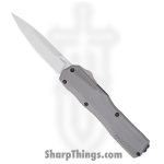 Kershaw - KS9000GRY - Livewire - OTF Auto - CPM MagnaCut Stonewash Spear Point - 6061-T6 Aluminum - Gray