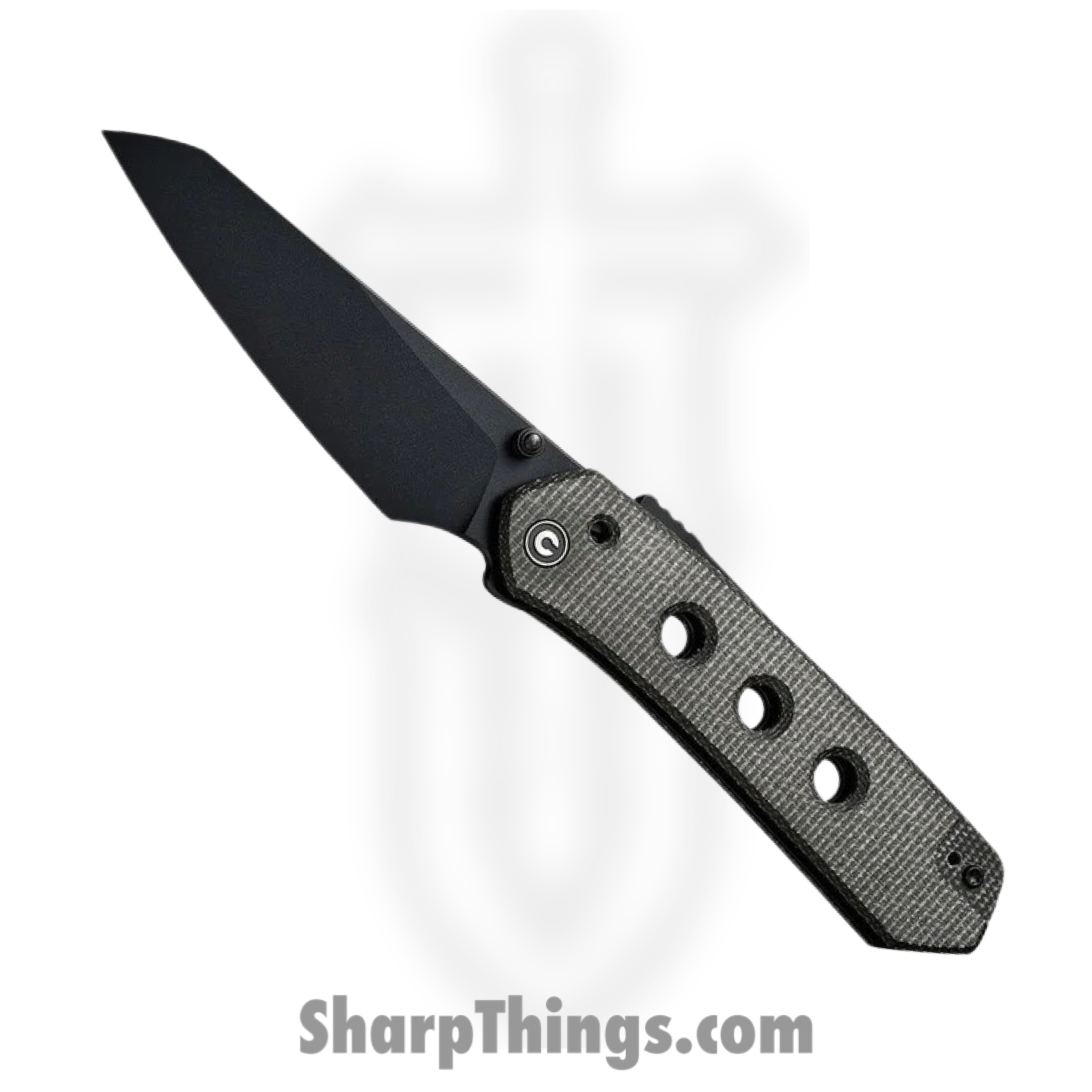 77cb07e1-b0ca-4c7a-963f-7d39e45d360b_CIVC220363_1-scaled-1.png Civivi - CIVC220363 - Vision FG - Folding Knife - Nitro-V Black Reverse Tanto - Canvas Micarta - Dark Green - Image 1