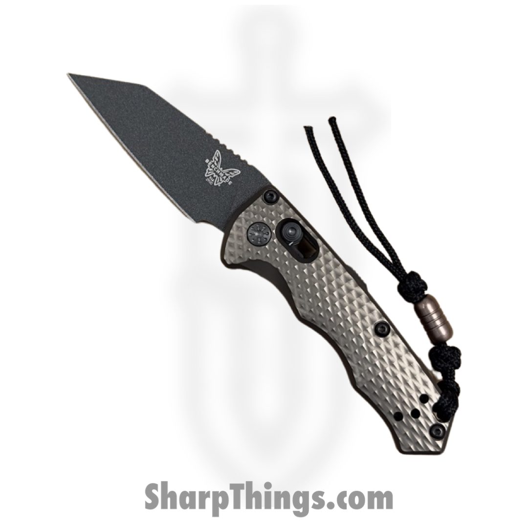 787d86a4-c1f0-444e-b250-cafceb0ef4ed_2900BK-1_1.jpg Benchmade - 2900BK-1 - Full Immunity - Automatic Knife - CPM M4 Coated Wharncliffe - 6061 T6 Aluminum - Flat Dark Earth - Image 1