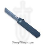 EMPEDC - PLSUSAGY01 - Pulse - OTF Auto - Magnacut Battle Worn Stonewash Tanto - 6061-T6 - Gray