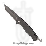 Bear Ops - BCA500B4B - Bear Swipe IV - Folding Knife - 14C28N Coated Tanto - G10 - Black