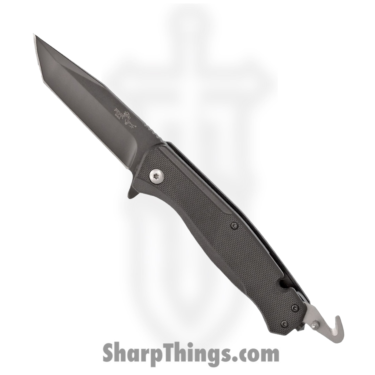 791e9b37-6063-4674-adfa-bbc04088fa62_BCA500B4B_1.jpg Bear Ops - BCA500B4B - Bear Swipe IV - Folding Knife - 14C28N Coated Tanto - G10 - Black - Image 1