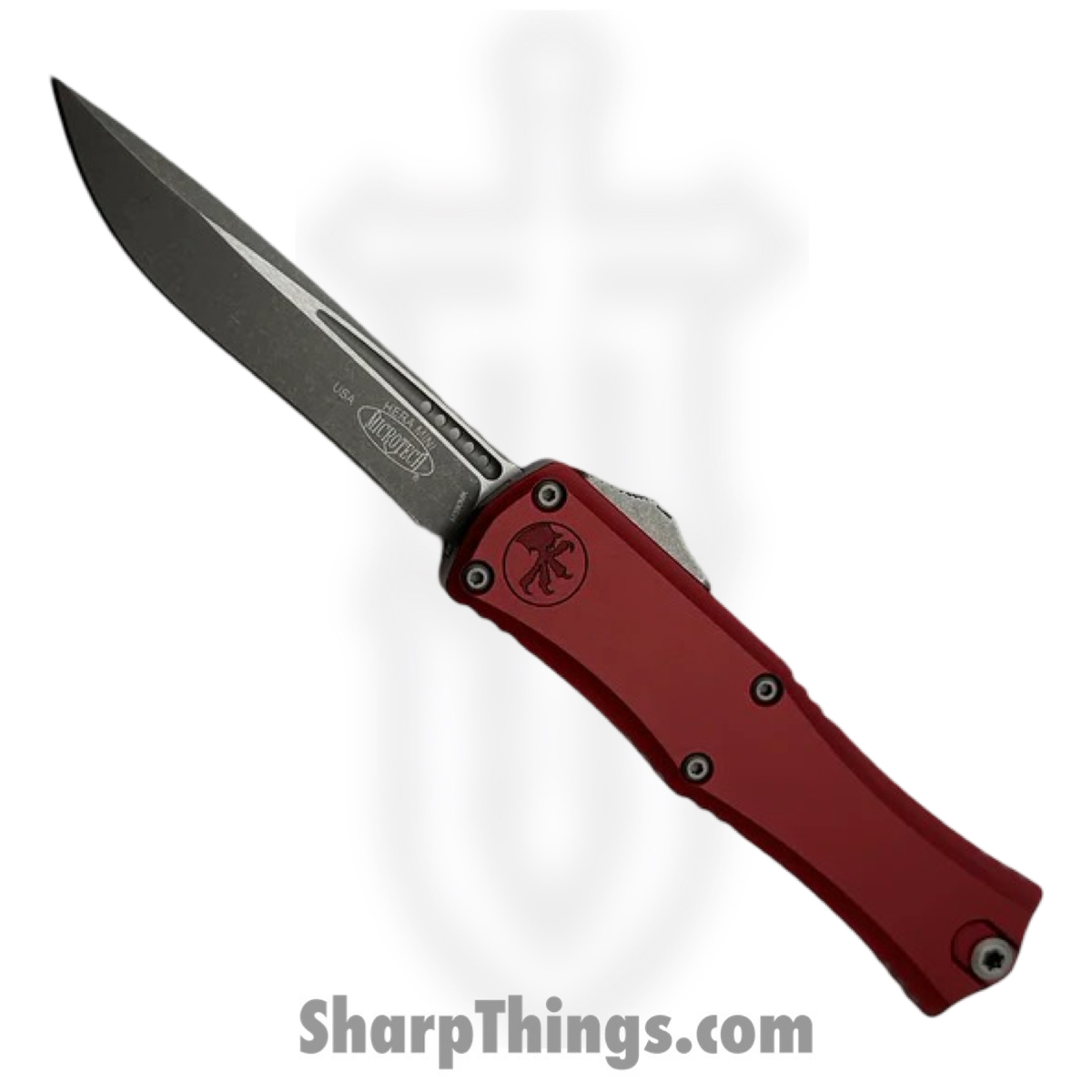 7a0397ab-edbc-4126-99a8-f9dd93794768_1705M-10APMR_1.jpg Microtech - 1705M-10APMR - Mini Hera II - OTF Auto - M390MK Apocalyptic Recurve - 6061-T6 Aluminum - Merlot - Image 1