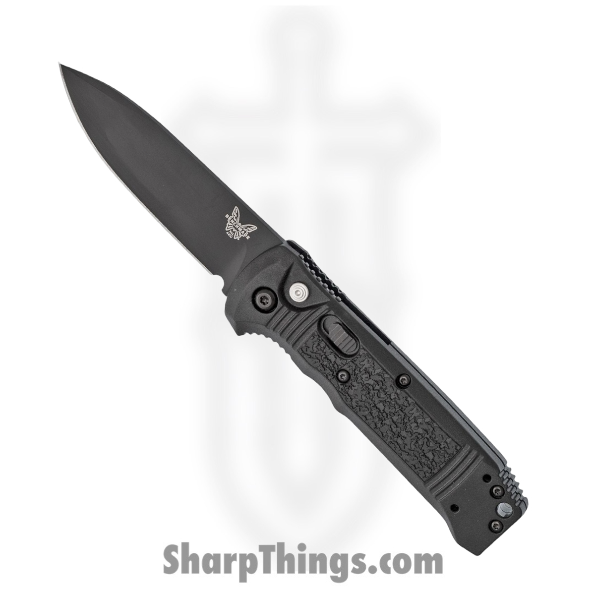 7a19515d-79c6-4cb3-a321-47a83b4123e3_4400BK_1.jpg Benchmade - 4400BK - Casbah - Automatic Knife - S30V Coated Drop Point - Grivory - Black - Image 1
