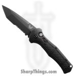 Benchmade - 9071SBK - Claymore - Automatic Knife - CPM D2 Coated Tanto - Grivory - Black