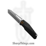 True - TRU-FMK-1030 - Berm Flipper - Folding Knife - 7Cr17MoV TiN Tanto - G10 - Black