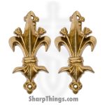 Denix - DX11L - Sword/Gun Hanger 2 Piece Set - Metal - Bronze