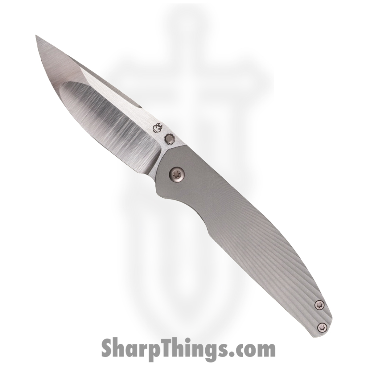 7d0ab20c-12a8-4d78-a059-b543aa22e1c2_TANGO-01-TI-BURST_1.jpg Jack Wolf Knives - TANGO-01-TI-BURST - Tango - Folding Knife - S90V Satin Drop Point - Titanium Sunburst - Gray - Image 1