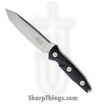Microtech - 114-10 - Socom Alpha - Fixed Blade Knife - Elmax, M390, 204P Stonewash Tanto - G10 - Black