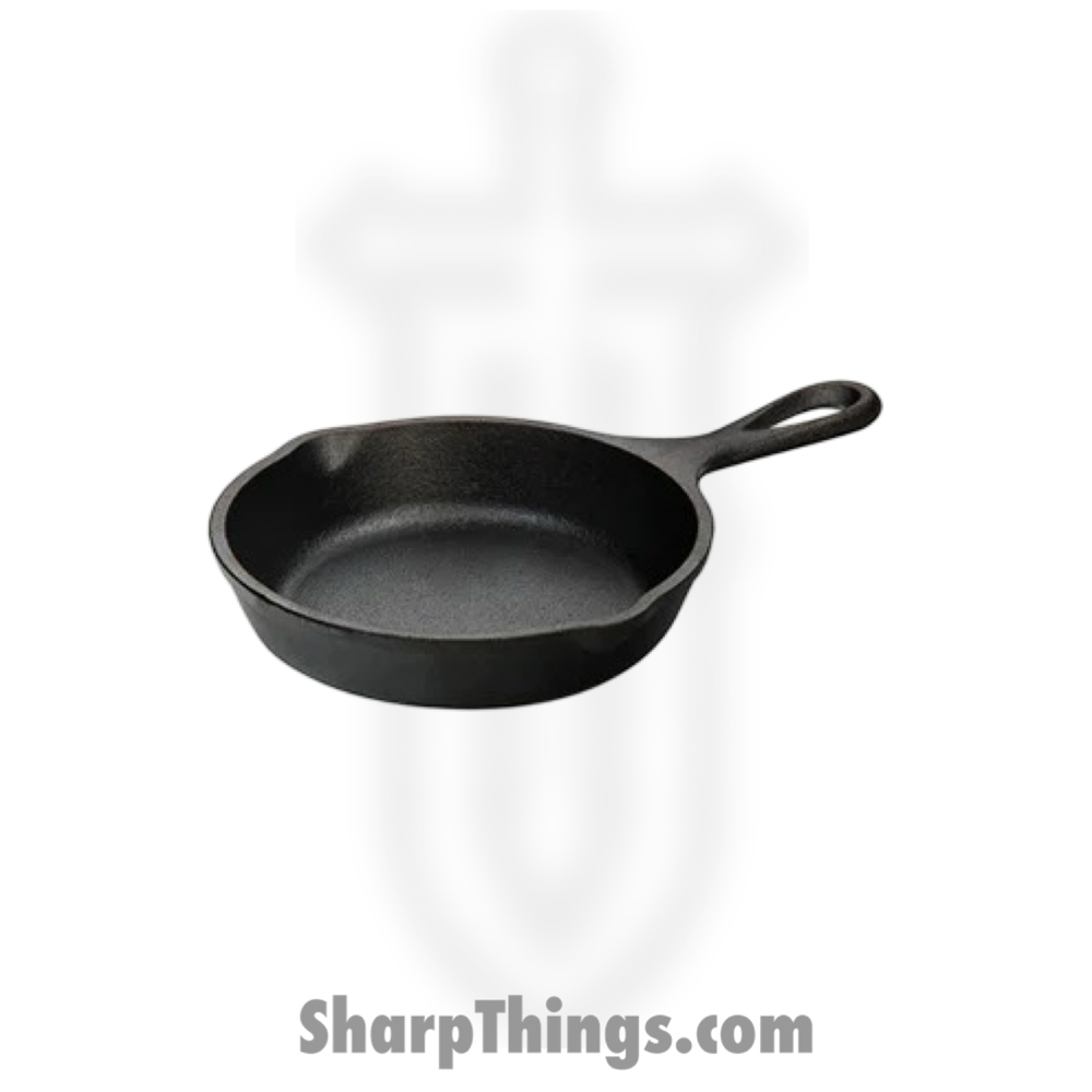 7db7fead-efdb-4283-9dea-0d680b76d721_H5MS_1.jpg Lodge - H5MS - Heat-Treated 5 Inch Cast Iron Skillet - Black - Image 1