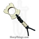 PM Customs - PMCNUXX1 - Nuxx v1 - 125g - One Finger Knuck - Brass - Natural