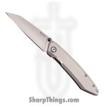 Ruike - RKEP831SF - P831-SF - Folding Knife - 14C28N Stonewash Reverse Tanto - 3Cr14N - Gray