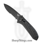 Benchmade - 5700SBK - Presidio II - Automatic Knife - S30V Coated Drop Point P/S - 6061-T6 Aluminum - Black