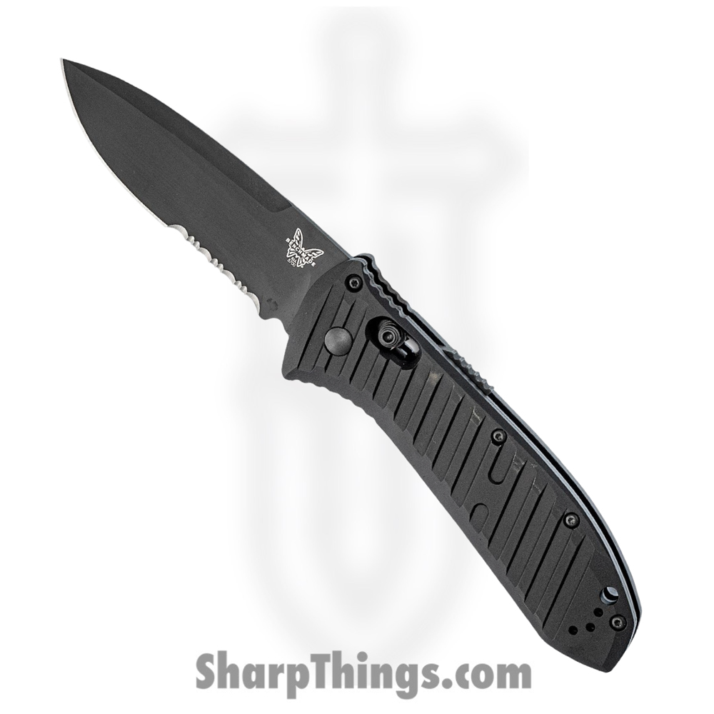 80313ea2-39c0-4984-a513-dbe003704ffc_5700SBK_1.jpg Benchmade - 5700SBK - Presidio II - Automatic Knife - S30V Coated Drop Point P/S - 6061-T6 Aluminum - Black - Image 1